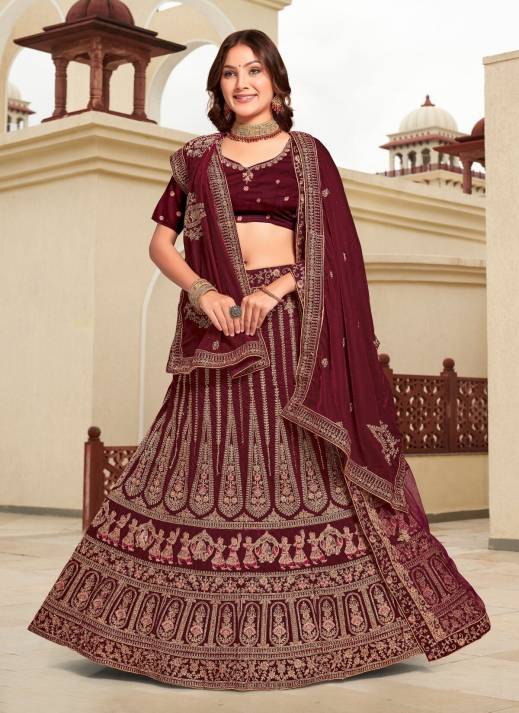 Bridal Lehenga in Best Collection at Cheapest Range - 2024 | Ajmera Fashion  in Surat